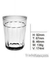 Promotional Mechine Blow Clear Drinking Glass/Water Glass/Glass Cup/Dr
