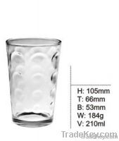 Straight Glass Cup for Drinking