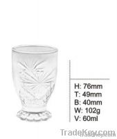 Promotional Mechine Blow Clear Drinking Glass/Water Glass/Glass Cup
