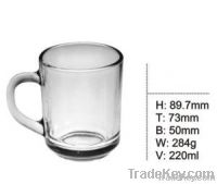 Clear Glass Beer Cup