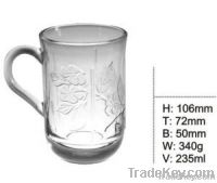 Blown 200ml--600ml Soccer Beer Glass Cups