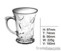 Style Water/ Beer Glass Cup with Handle