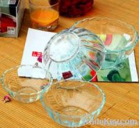 Daily Use Colourful Glass Fruit Bowl