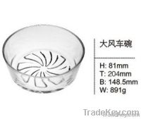 Plain Fruit Glass Bowl