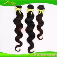 Top qualityMix length Brazilian human hair 3pcs/lot , virgin hair exte