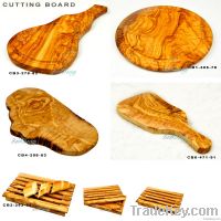 Handcrafted Olive Wood Cutting Boards From Grain of Olive Wood