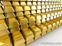 Gold Bullions & Bars 1000kgs Available