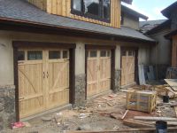 Custom Wood Carriage House Garage Doors