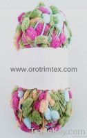 Pompom family Yarn/For Hand knitting/For scarves