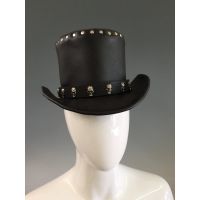 Genuine Leather Top Hat For Men And Women
