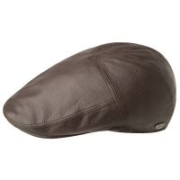 Brown Langham Genuine Leather Top Caps
