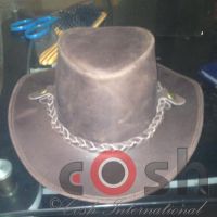 Brown Leather Hats Supplier