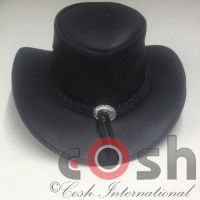 Men And Women Cowboy Leather Hats Supplier