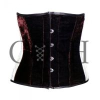 Waist Cincher corset In Velvet Manufacturer