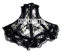 Black Mesh Neck Corset Supplier