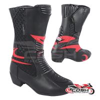 Women Comfortable Leather Motorcycle Shoes Racing Boots For Women