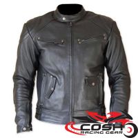 Cowhide Motorbike Leather Jacket