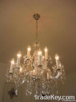 CHANDELIER CRISTAL GLASS MARIA THERESA 12 LIGHTS