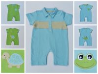 Baby boy short sleeve one-piece