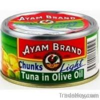 Tuna in olive oil