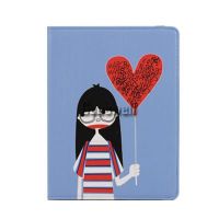 For Ipad Mini Leather Case , Cartoon Design By Marc Jacobs