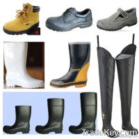 Safety Shoes, safety boots, food boots, PVC boots