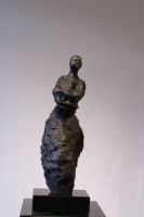 modern figure resin sculpture