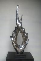 stainless steel sculpture for home