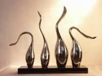 stainless steel statue decor