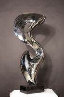 stainless steel Art Deco sculpture