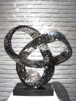 stainless steel sculpture,handmade welded over day