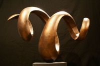 Customized iron sculpture