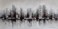 contemporary landscape painting in oil