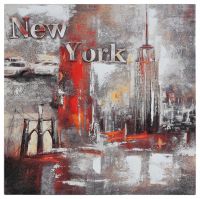 modern New York landscape oil painting