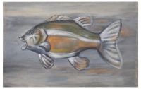 Decoration fish oil painting