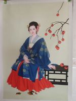 chinese style oil painting