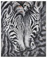 Decoration zebra art painting