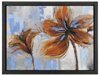 hand painted flower oil painting