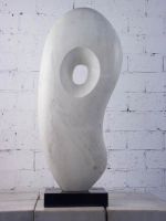 hand carve modern stone sculpture