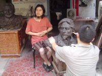 bespoke realism portrait sculpture, portrait figurine