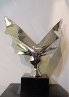 Mirror Polished Stainless Steel Sculpture