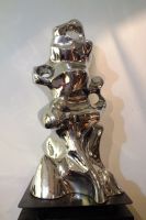 Mirror Polished Stainless Steel Sculpture