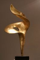 cast brass sculpture art