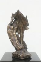 cast brass sculpture art