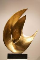 cast brass sculpture art