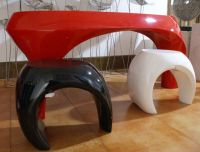 artistic fiberglass art furniture