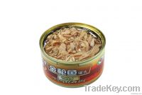 canned tuna in vegetable
