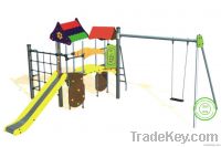 outdoor playground swing combination