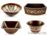 Mexican copper sinks - hand crafted sinks