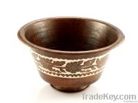 Mexican copper sinks - hand crafted sinks